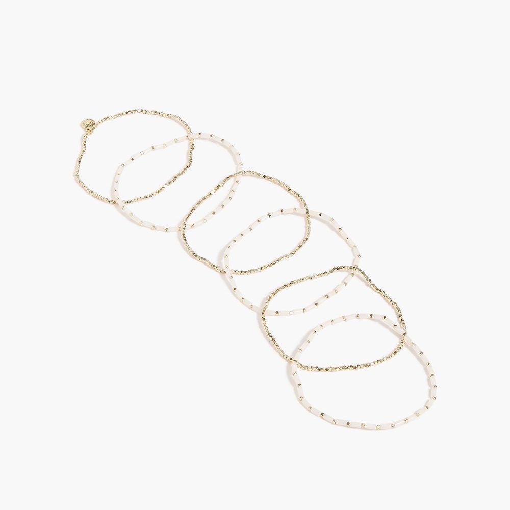 J.Crew Beaded Bracelets Six-pack
